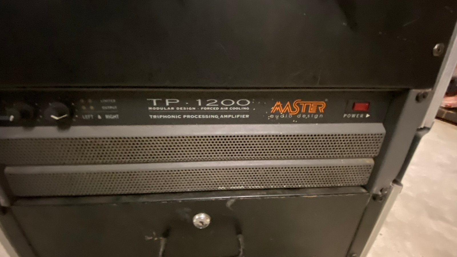 Lem tourmaster audio set TM15 incl tp1200 master set, Ophalen, Gebruikt, 1000 watt of meer, P.A.