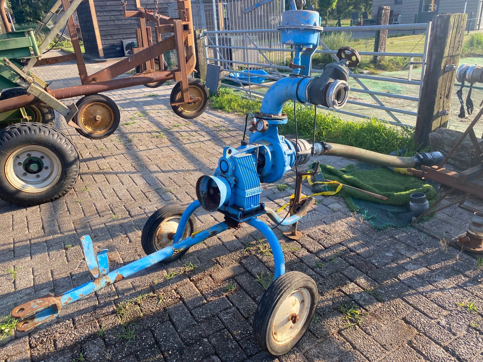 Beregeningspomp caprari, Ophalen, Beregening en Drainage