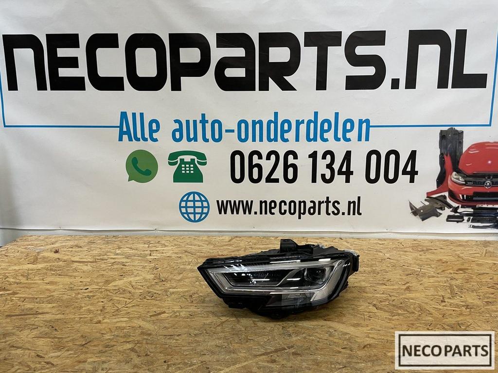 AUDI A3 8V S3 FACELIFT LED VOL LED KOPLAMP LINKS 8V0941033C, Auto-onderdelen, Verlichting, Audi, Gebruikt, Ophalen of Verzenden