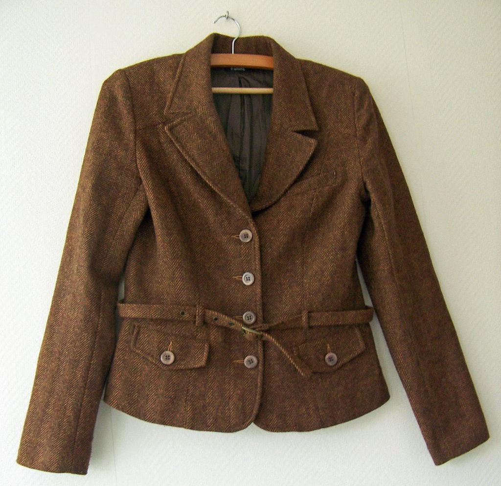 Tweed jasje BYOUNG, Maat 38/40 (M), Zo goed als nieuw, BYOUNG, Jasje