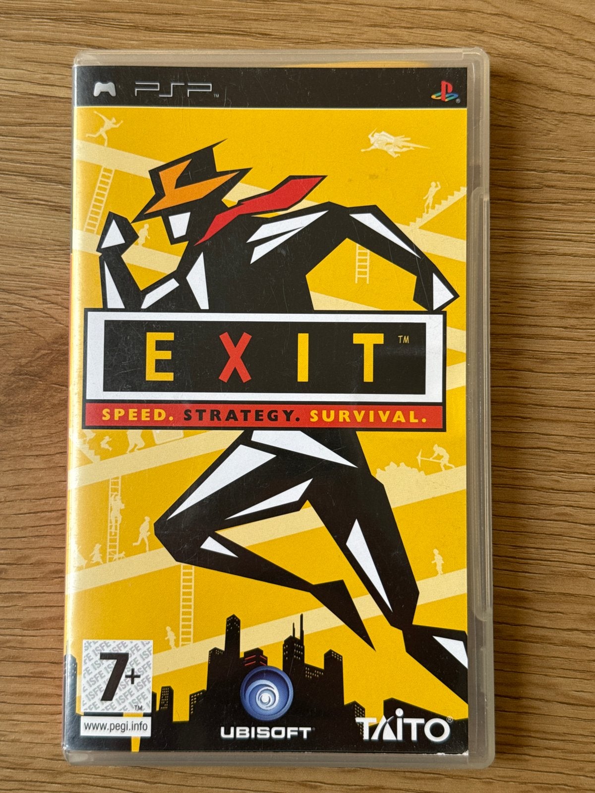 Exit PSP - Speed. Strategy. Survival. (Ubisoft), Puzzel en Educatief, Verzenden, 1 speler, Zo goed als nieuw