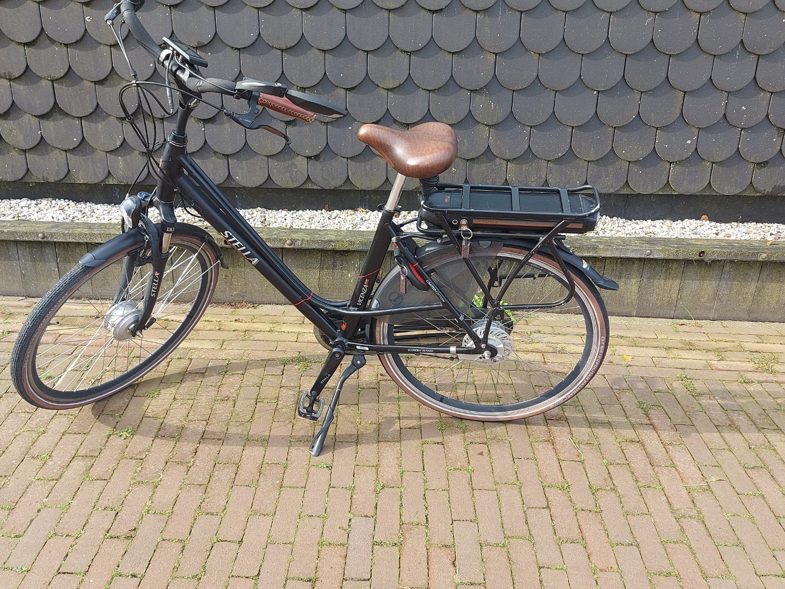 Stella Vicenza Nero elektrische fiets, Fietsen en Brommers, Ophalen, Jaren '60 of nieuwer, Stella, 55 tot 59 cm
