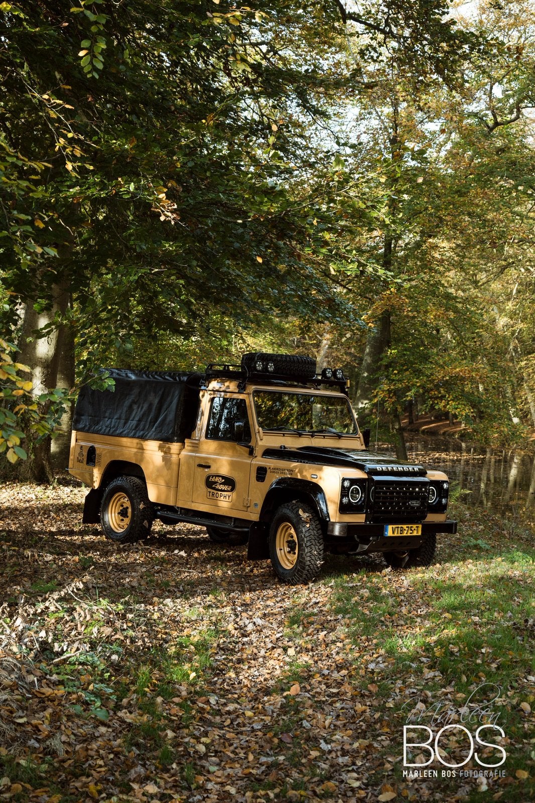 Land Rover Defender Camel Trophy 110 pickup, Stof, Land Rover, 4 cilinders, 122 pk