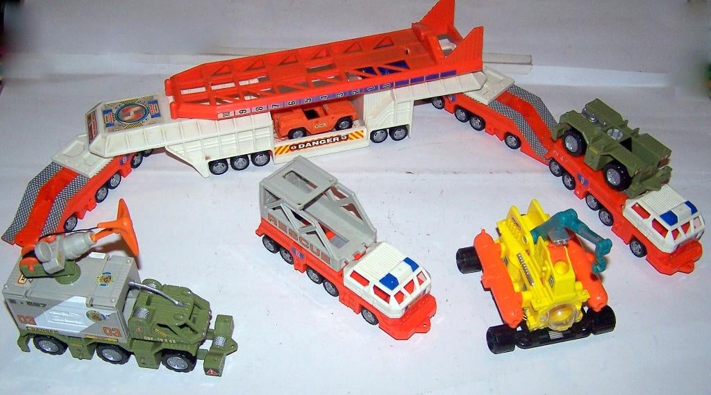 Set van10 bijzondere Matchbox Space/Mega-Rig modellen. Izgs., Ophalen of Verzenden, Zo goed als nieuw, Overige typen, Matchbox