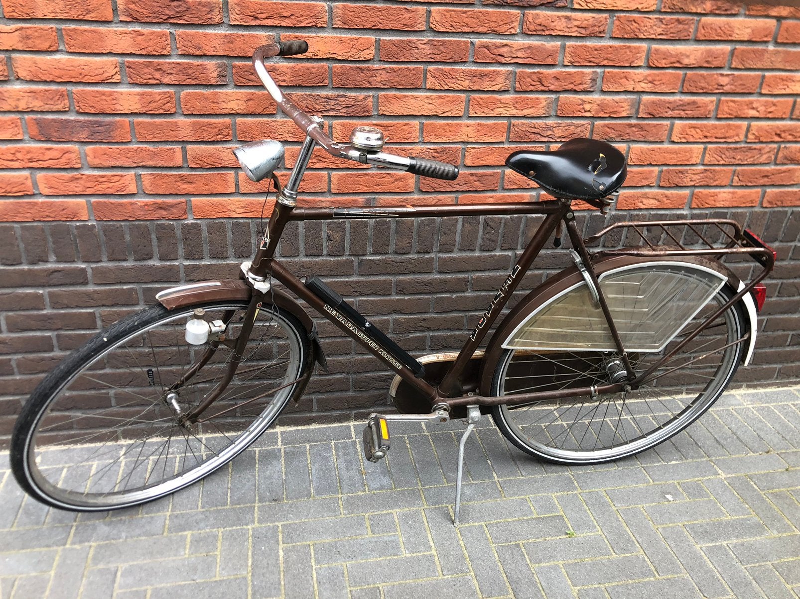 Mooie, vintage herenfiets, Terugtraprem, Gebruikt, 65 cm of meer, Ophalen