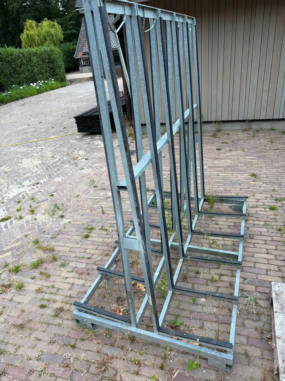 Verzinkte glasbok / glastransportrek, Ophalen, Gebruikt, Glasplaat, 160 cm of meer