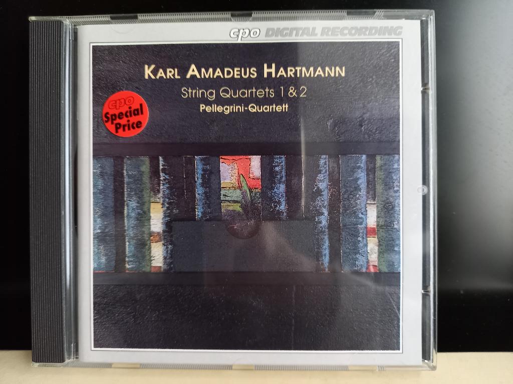Hartmann Karl Amadeus-String Quartets1&2 Pellegrini Quartett, Cd's en Dvd's, Cd's | Klassiek, Zo goed als nieuw, Overige typen