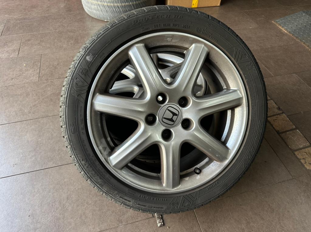 Honda civic executive velgen 17 inch steek 5x114.3, Ophalen, Gebruikt, Velg(en), 17 inch