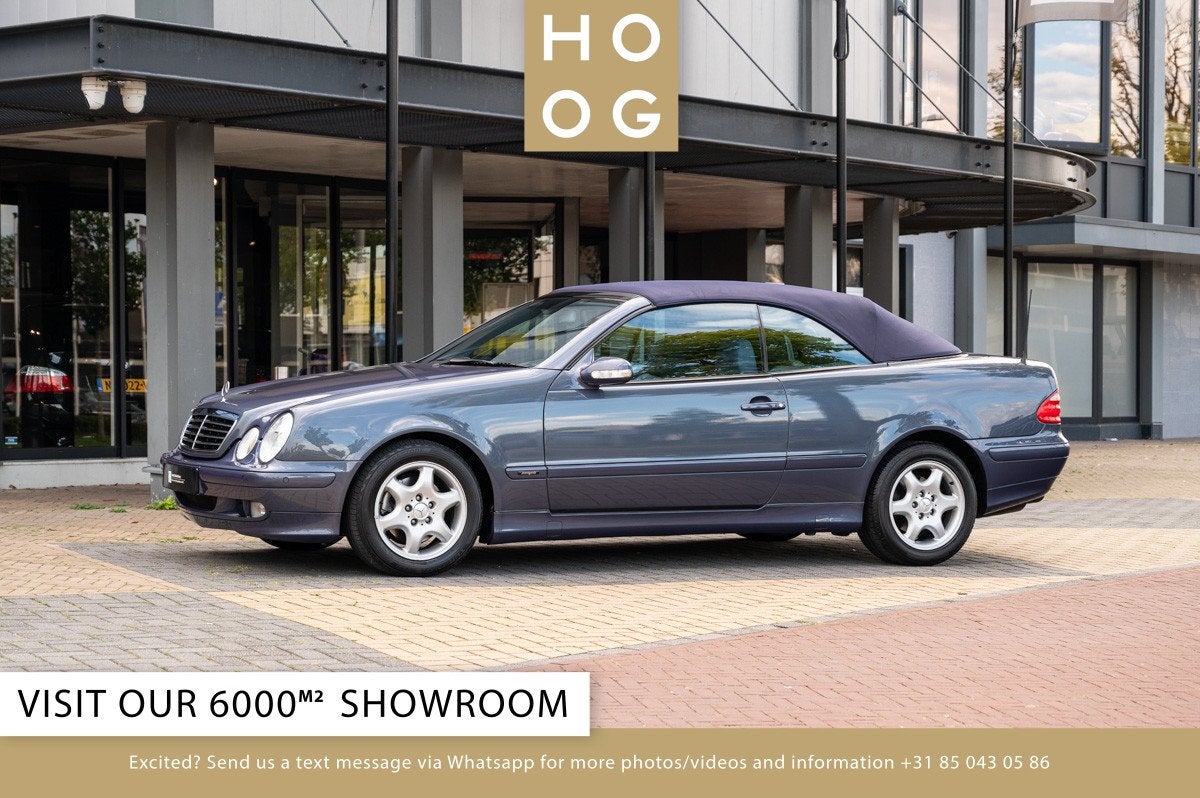 Mercedes-Benz CLK-Klasse 320 Cabriolet Avantgarde (bj 2000), Automaat, Gebruikt, Overige kleuren, Cabriolet