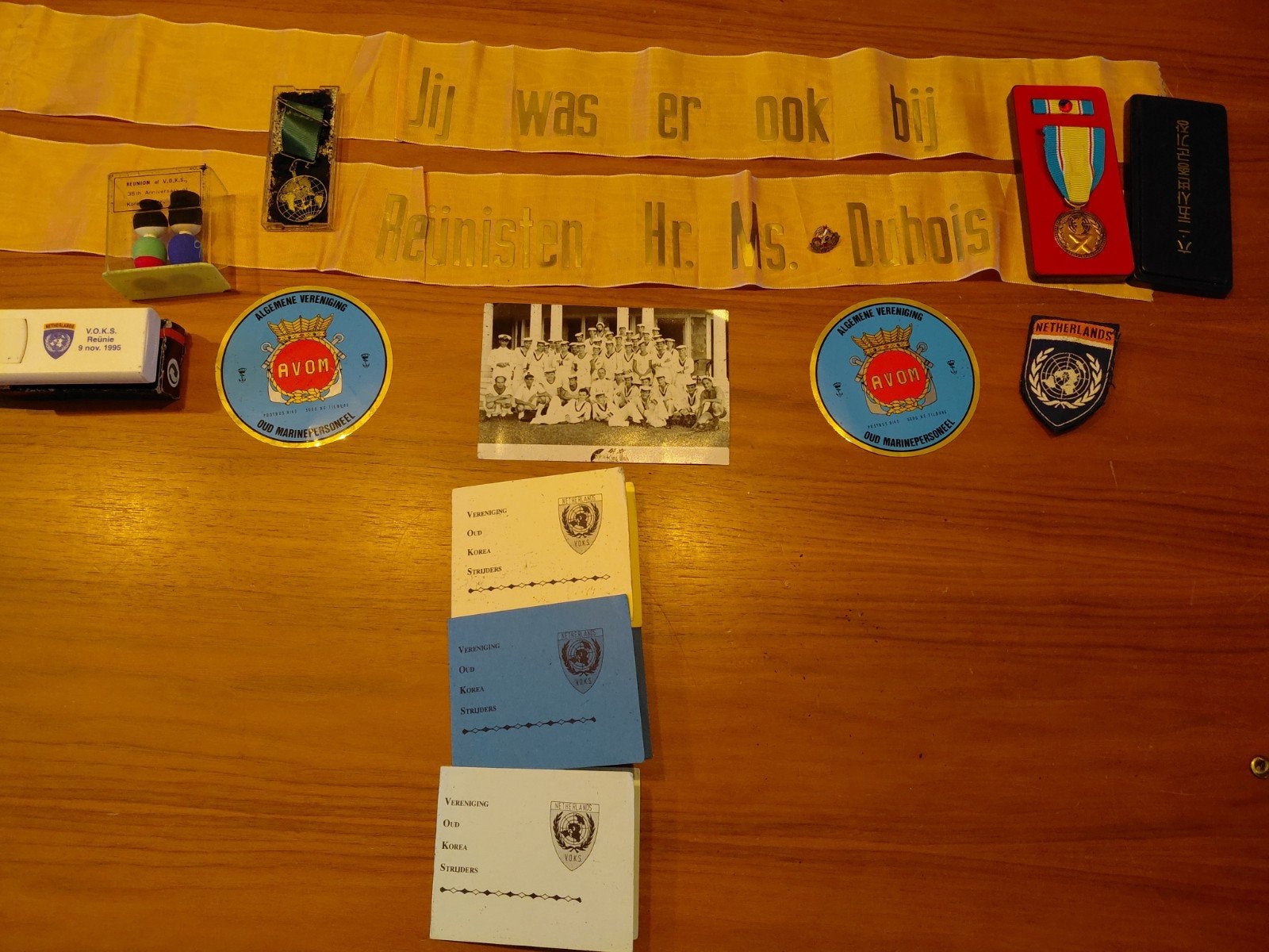 V.o.k.s (vereniging oud korea strijders) lotje, Ophalen of Verzenden, Landmacht, Nederland, Embleem of Badge
