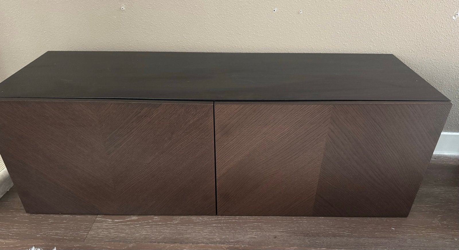 2x IKEA Bestå kast met Hedeviken deuren (Donkerbruin), Ophalen, Gebruikt, 100 tot 150 cm, Minder dan 100 cm