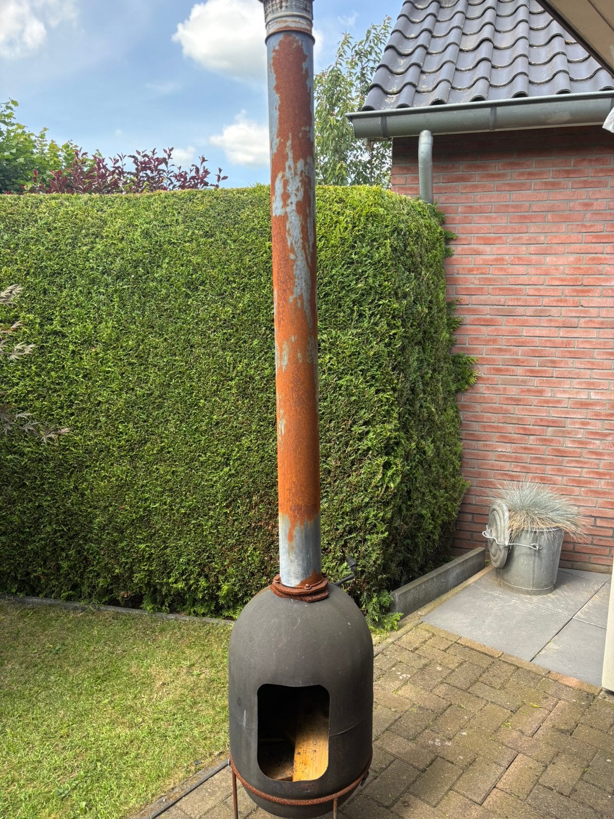 Tuinkachel, Tuin en Terras, Ophalen, Gebruikt