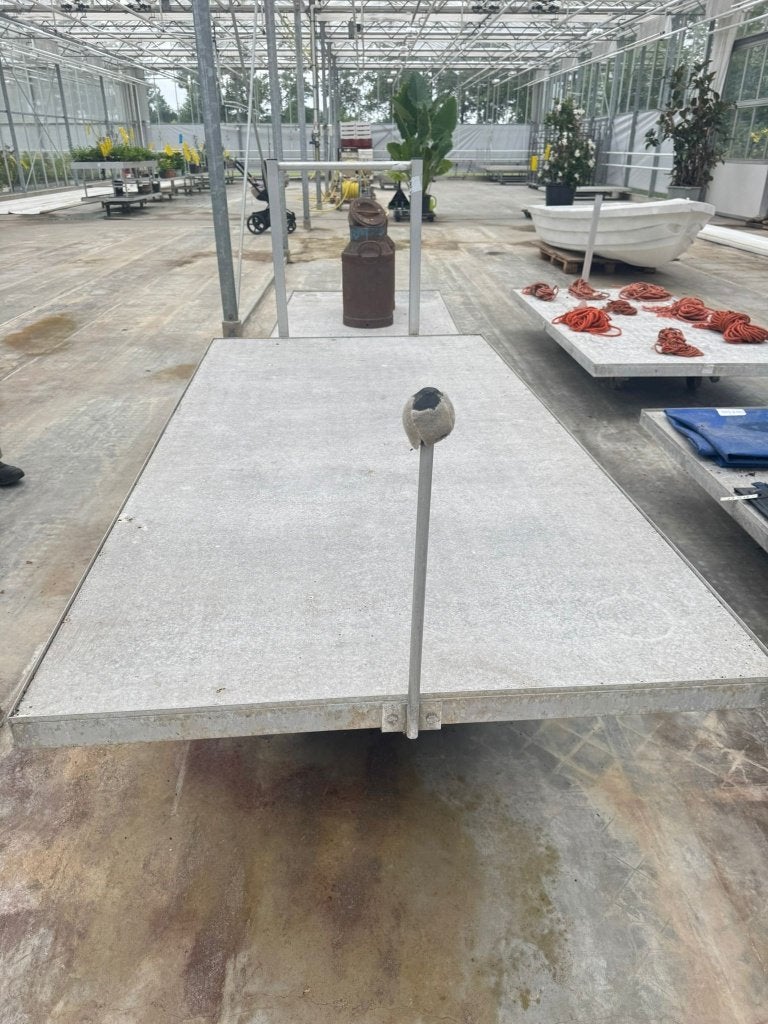 Robuuste transportkar voor zware ladingen, Doe-het-zelf en Verbouw, Transportwagens, 100 liter of meer, Ophalen, Gebruikt, Transportkar