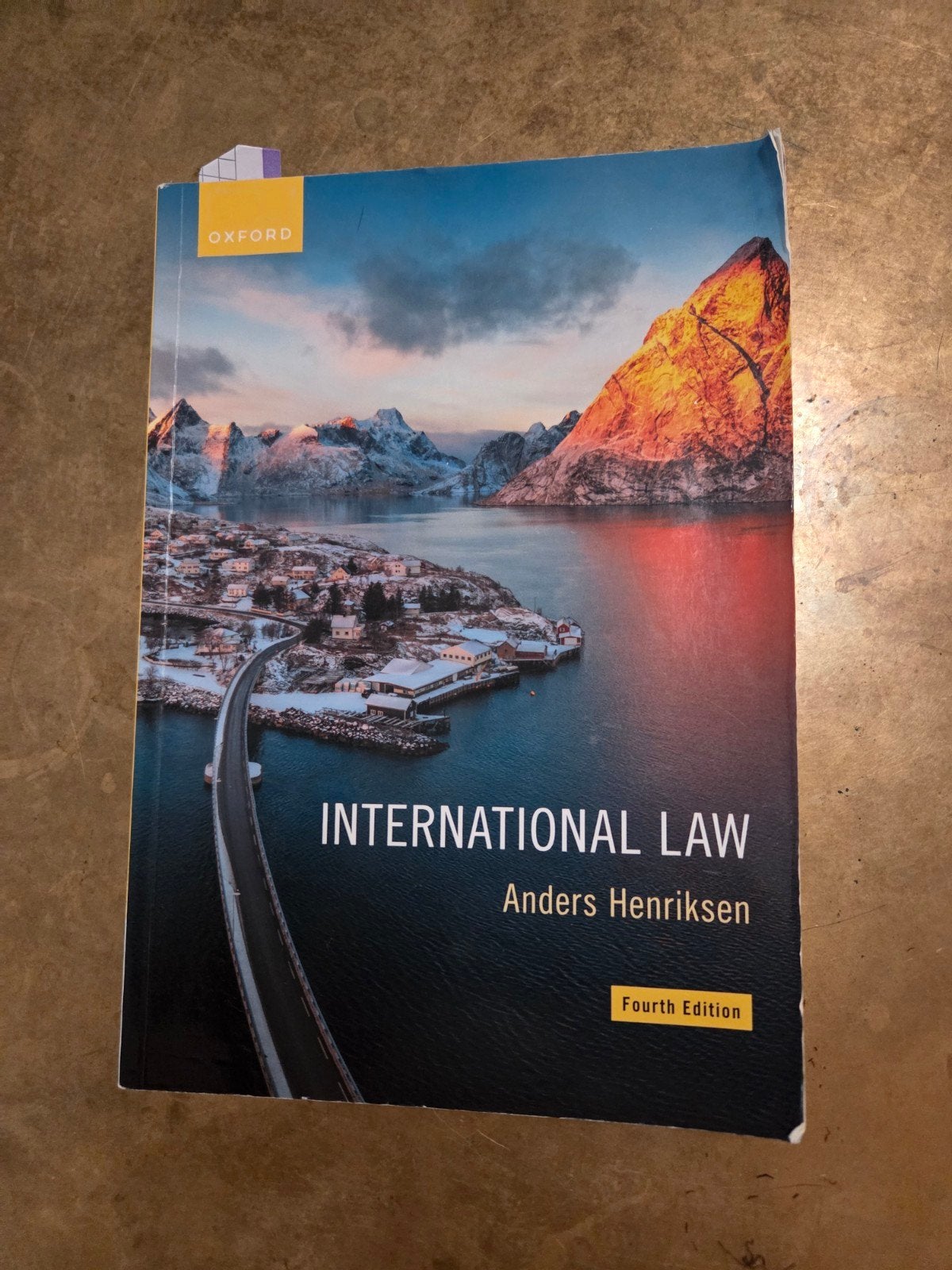 International Law - Anders Henriksen (Fourth Edition), Anders Henriksen, Ophalen of Verzenden, Gamma, WO