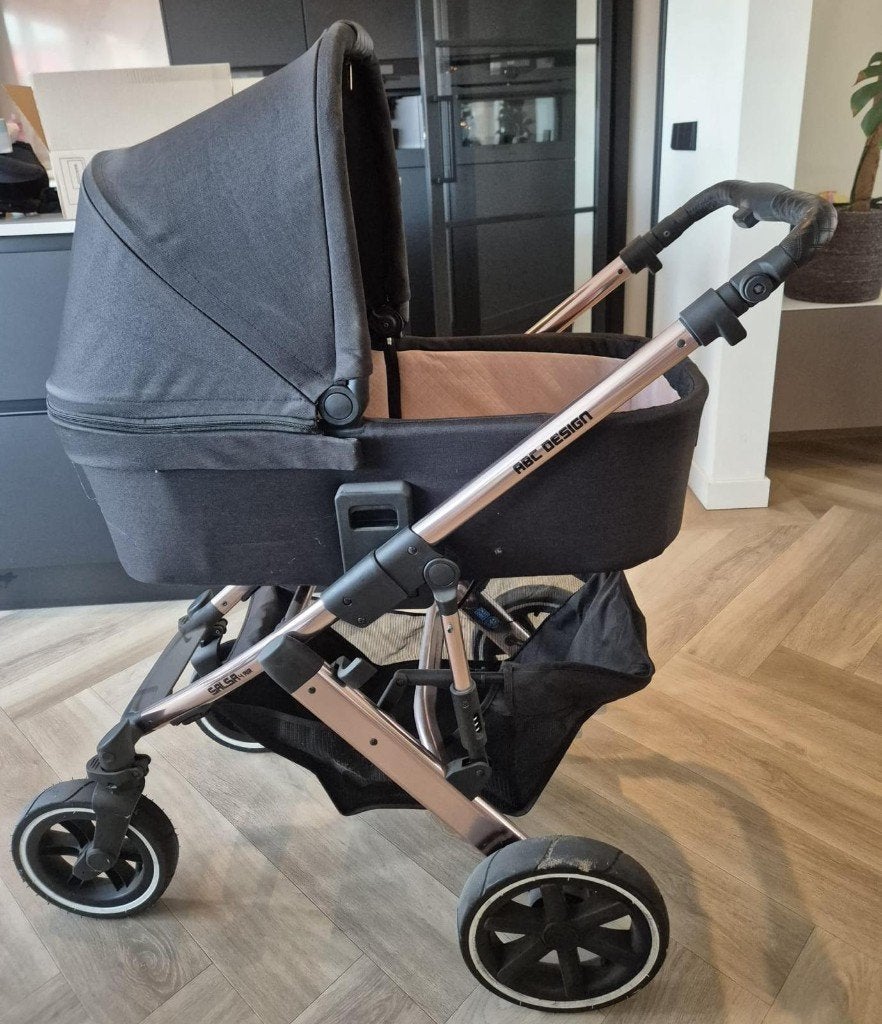 ABC Design Salsa 4 Air Diamond Edition, Kinderen en Baby's, Zo goed als nieuw, Combiwagen, Verstelbare duwstang, Ophalen