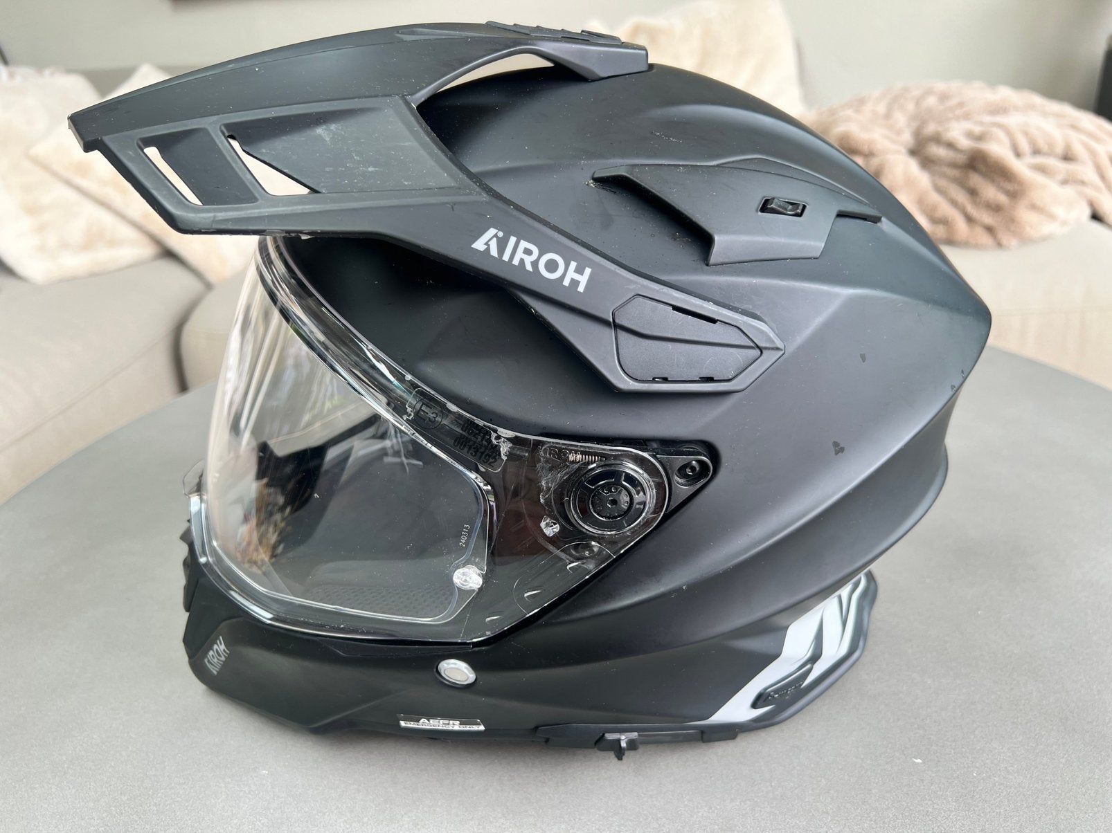 Airoh Commander 2 Adventurehelm – Maat L (59-60 cm), Ophalen of Verzenden, Tweedehands, Overige merken