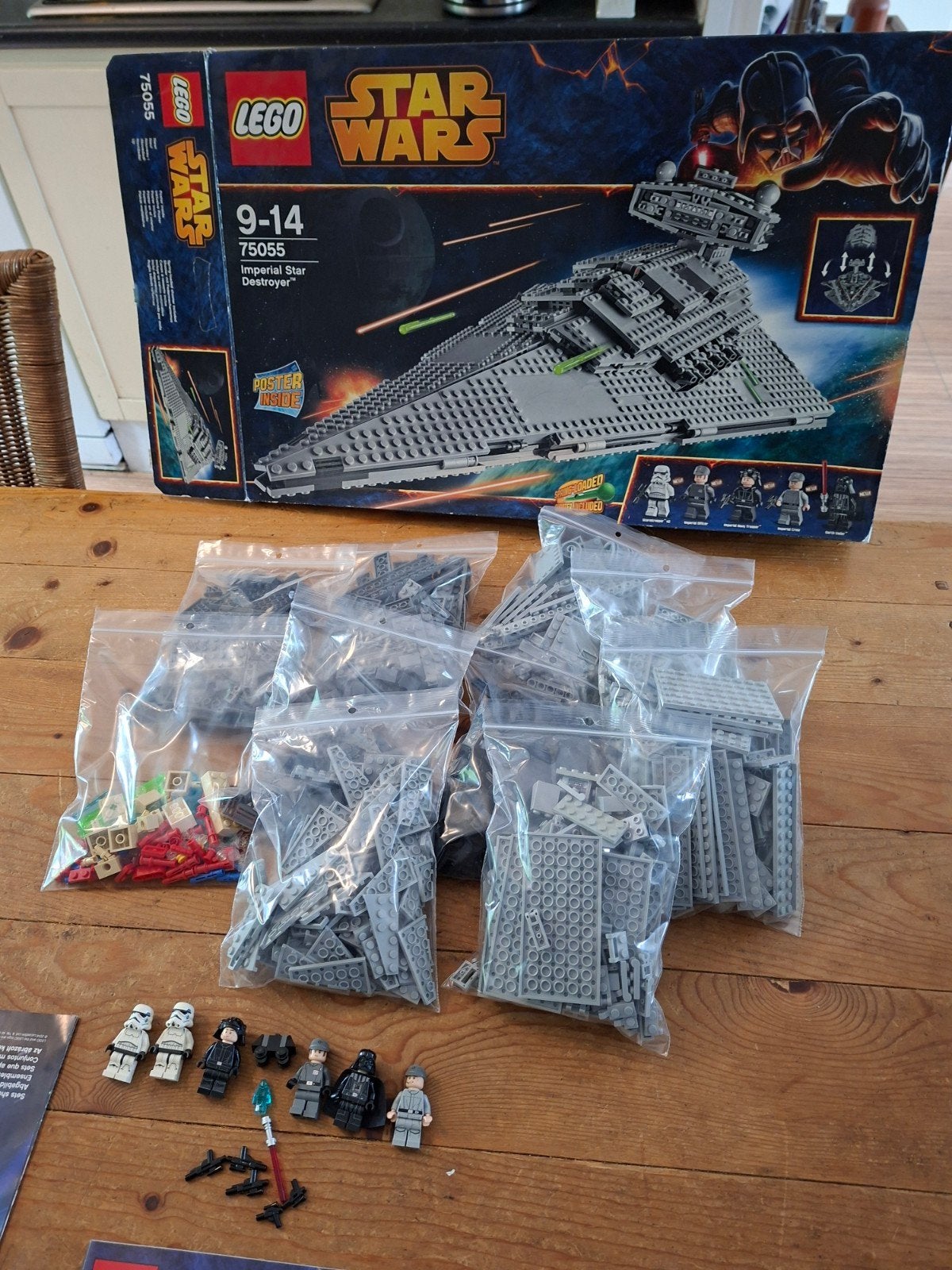 Lego starwars 75055 imperial star destroyer in ovp, Ophalen of Verzenden, Zo goed als nieuw