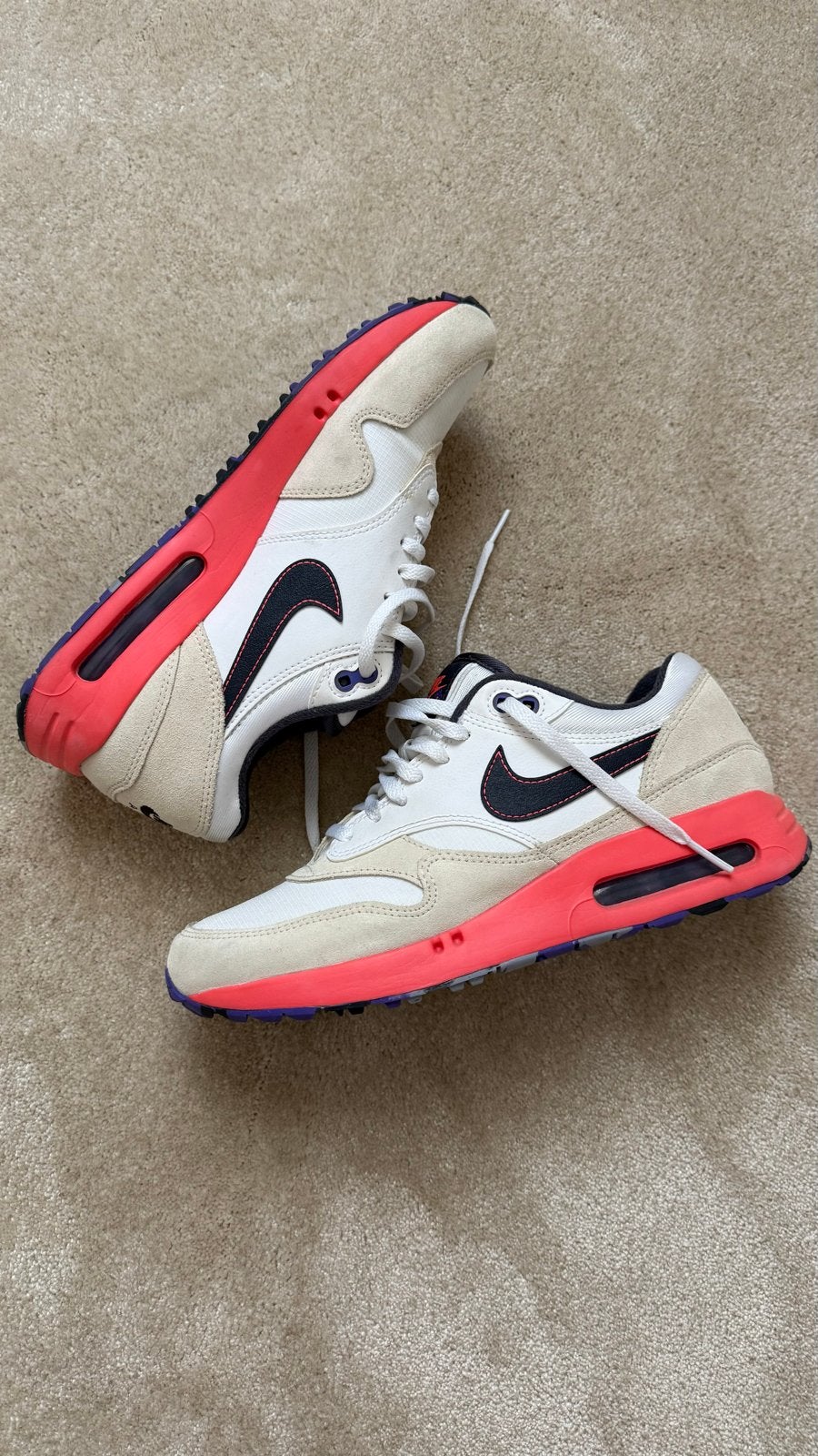Nike Air Max 1 '86 OG Golf NRG Big Bubble Flower City, Ophalen, Overige kleuren, Sneakers of Gympen, Zo goed als nieuw
