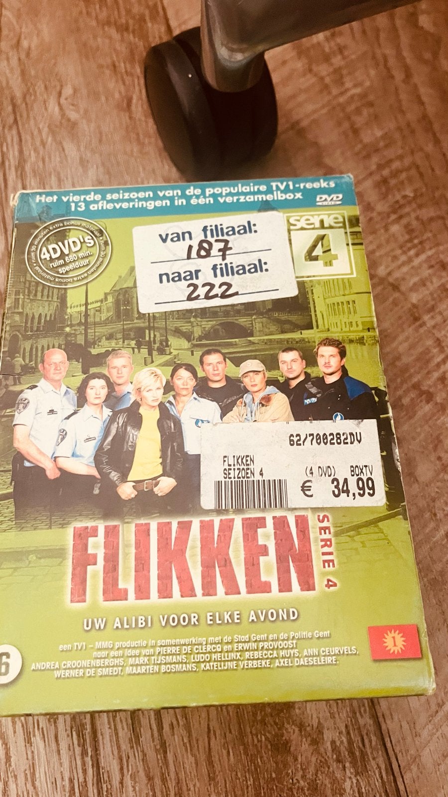 Flikken Seizoen 4 - 13 afleveringen (4 DVD Boxset), Ophalen of Verzenden, Seizoen 4