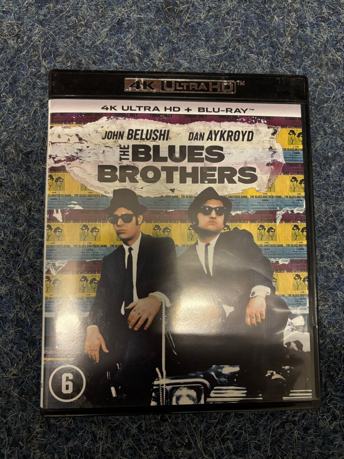 The Blues Brothers 4K Ultra HD + Blu-ray, Cd's en Dvd's, Blu-ray, Ophalen of Verzenden, Zo goed als nieuw, Humor en Cabaret