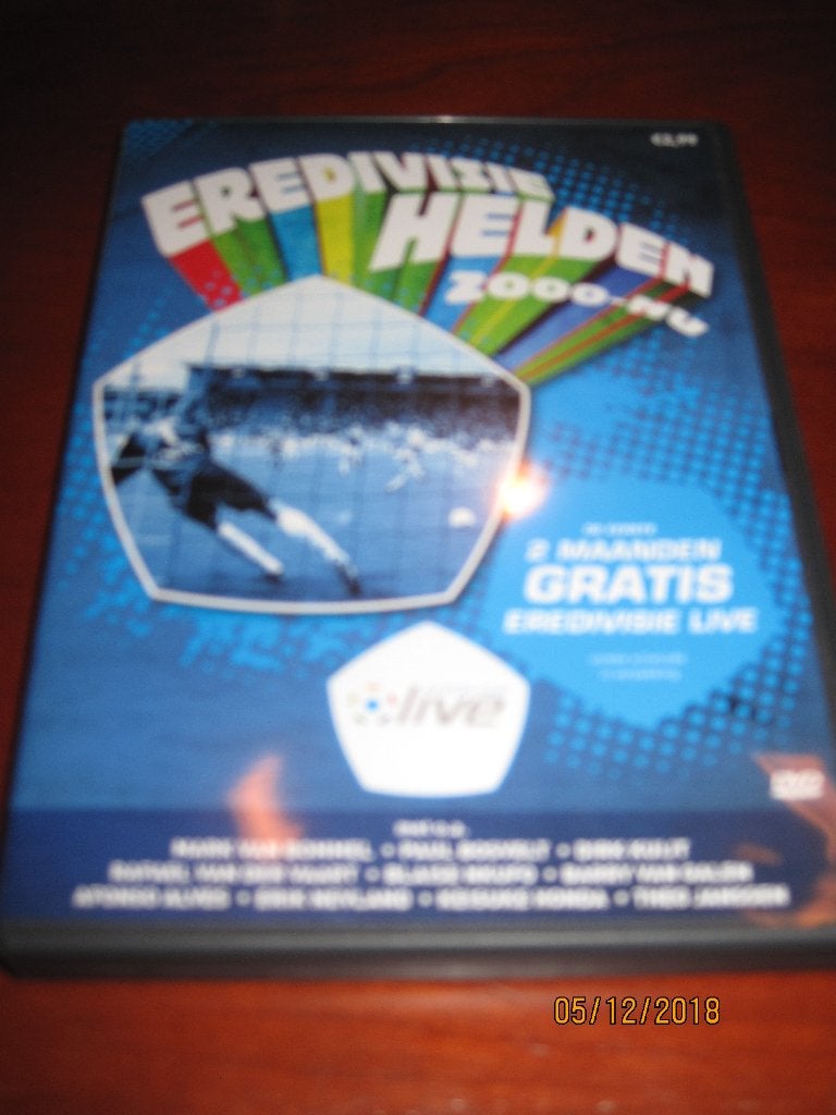 Dvd: Eredivisie Helden 2000-2010, Gebruikt, Alle leeftijden, Voetbal, Documentaire