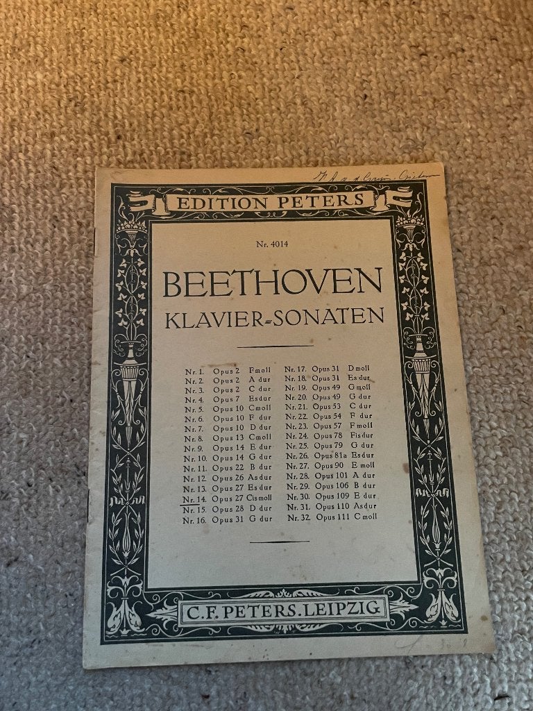 Beethoven Sonaten, Gebruikt, Klassiek, Ophalen of Verzenden, Artiest of Componist
