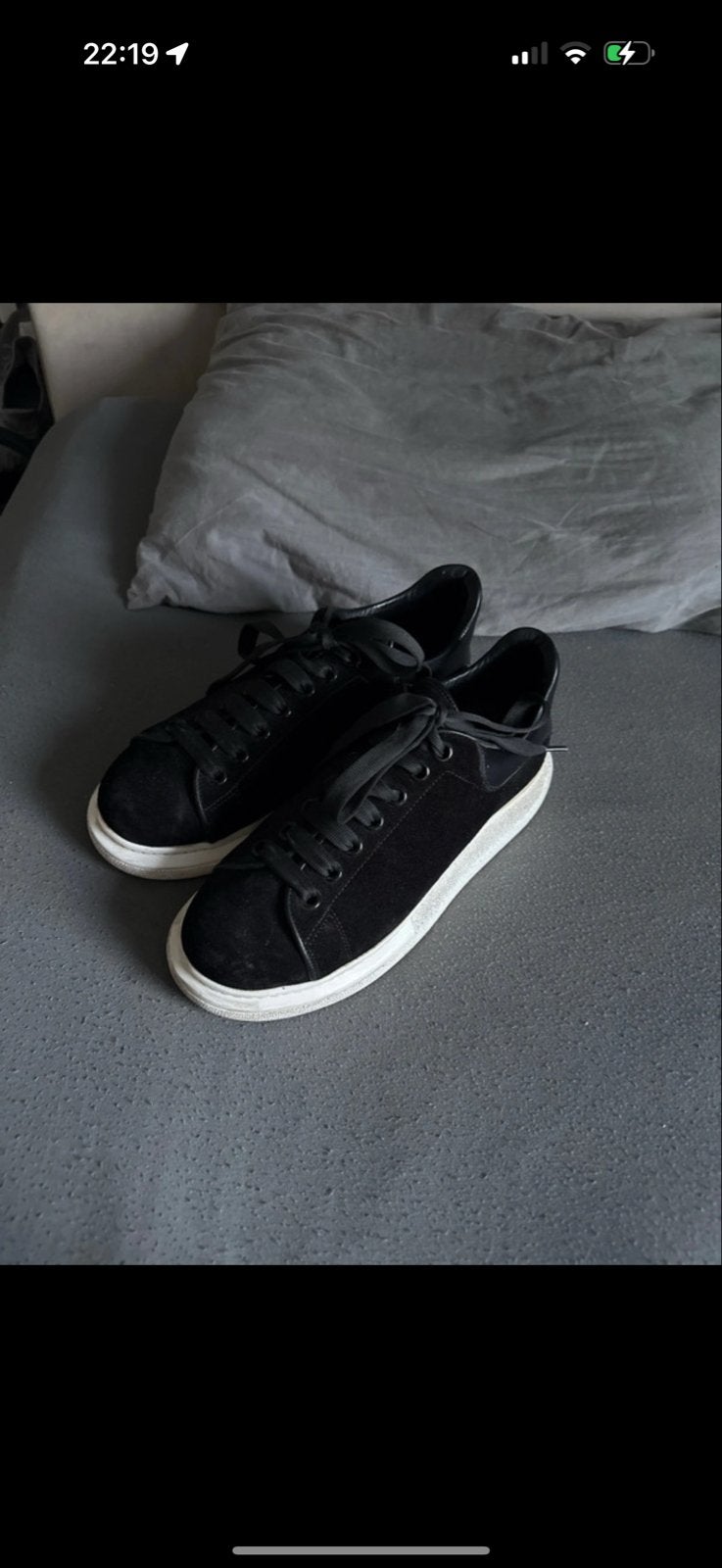 Alexander McQueen sneakers maat 41, Kleding | Heren, Schoenen, Zo goed als nieuw, Sneakers of Gympen, Zwart, Ophalen of Verzenden