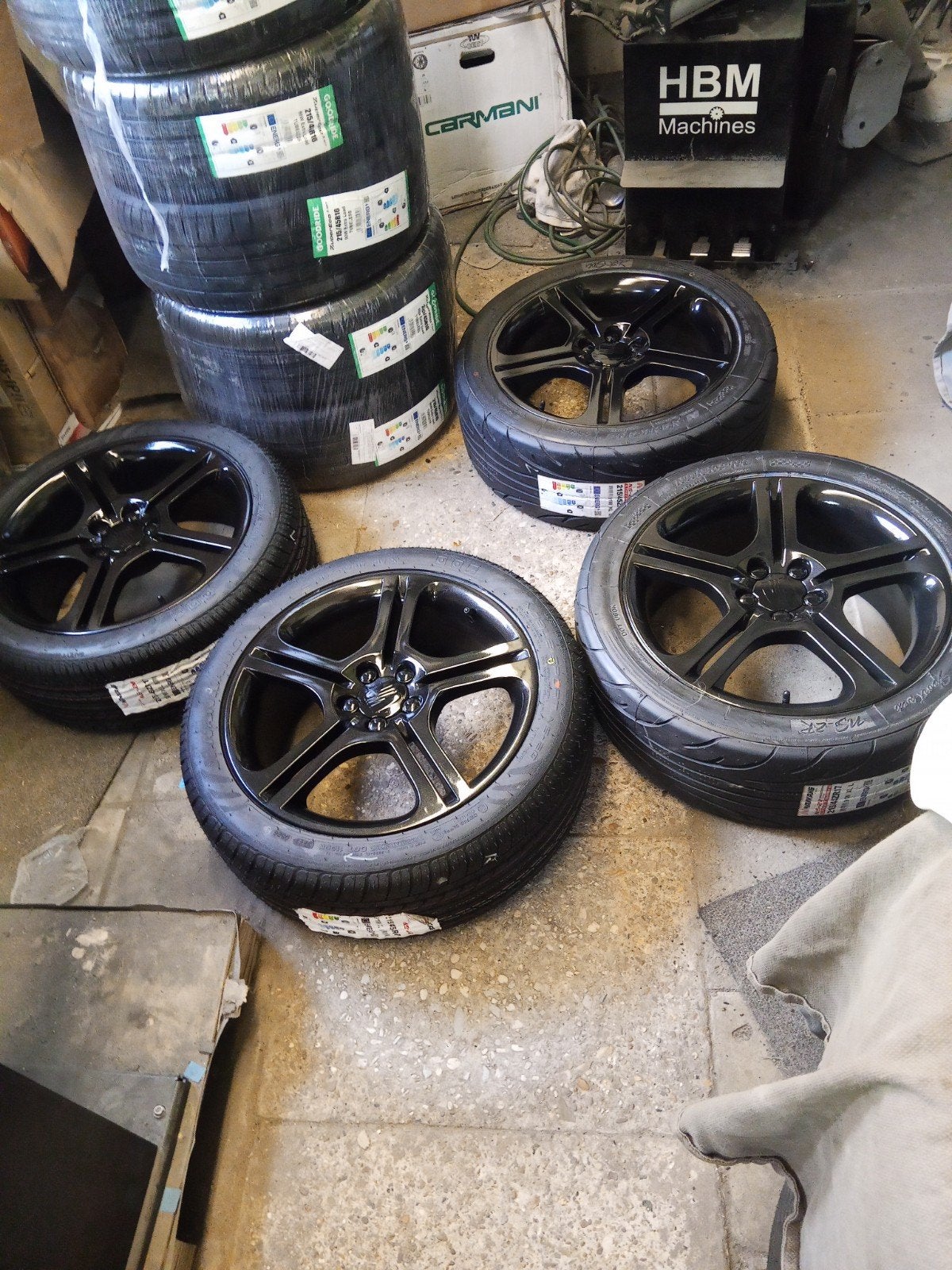 A1, Ibiza, polo fabia,5x100 originele VAG 17 NIEUWE BANDEN, Ophalen, 215 mm, Banden en Velgen, Nieuw