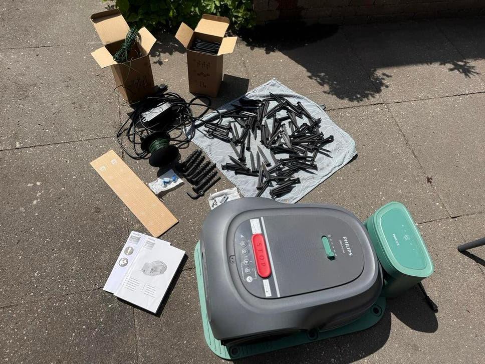 Philips robotmaaimachine 3000 10, Ophalen, Zo goed als nieuw