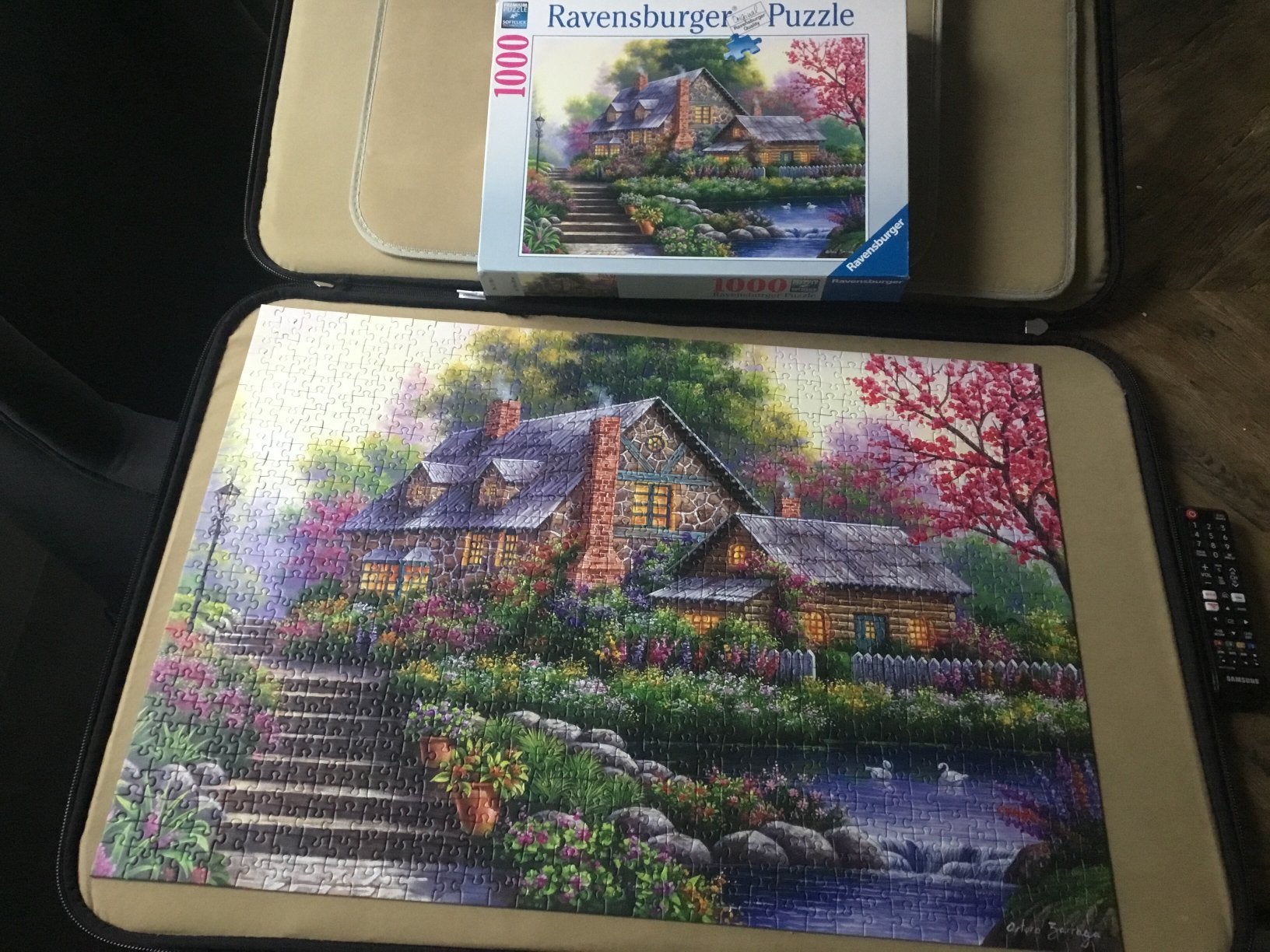 Ravensburger puzzel 1000 stuks compleet, Hobby en Vrije tijd, Denksport en Puzzels, Ophalen of Verzenden, 500 t/m 1500 stukjes