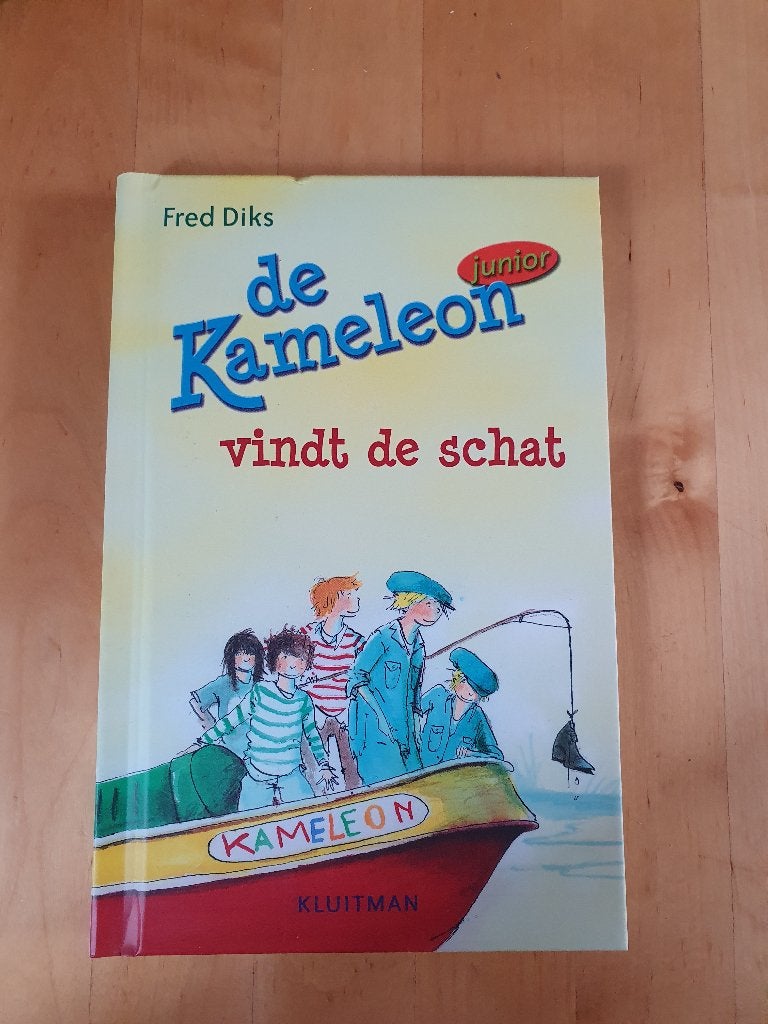    DE  KAMELEON  junior  van  Fred  Diks  , Ophalen of Verzenden, Zo goed als nieuw, Fictie algemeen