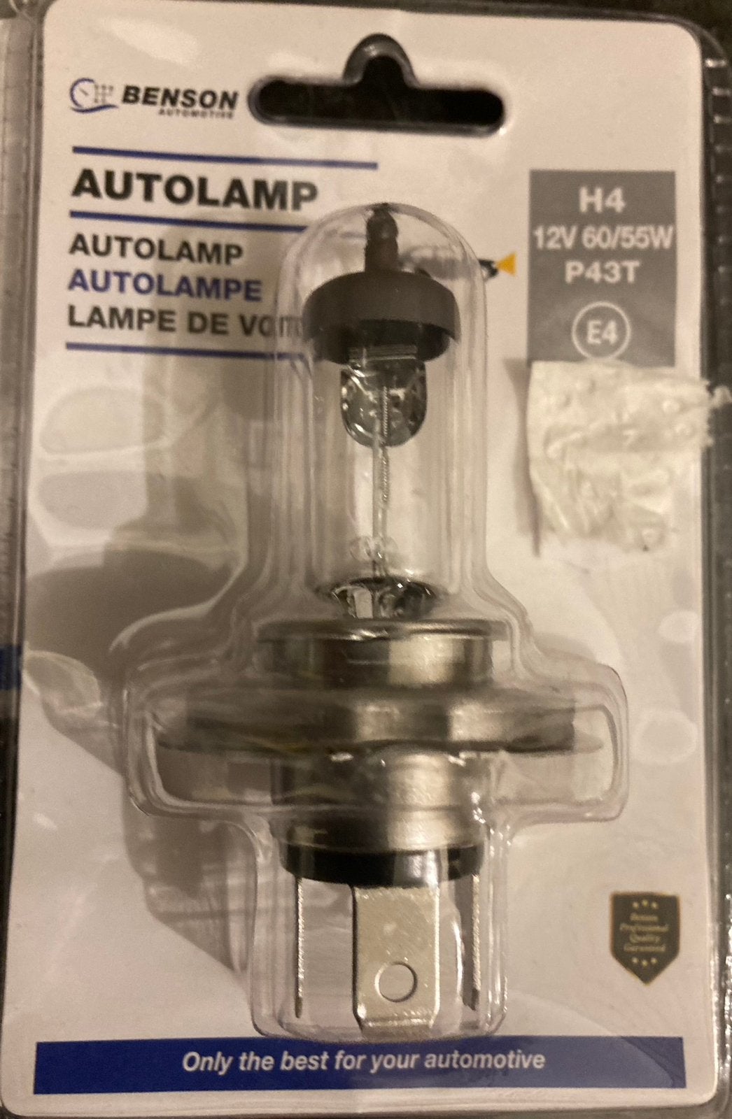 Autolampen 5 stuks H4, 12V 60/55W, Ophalen of Verzenden, Nieuw