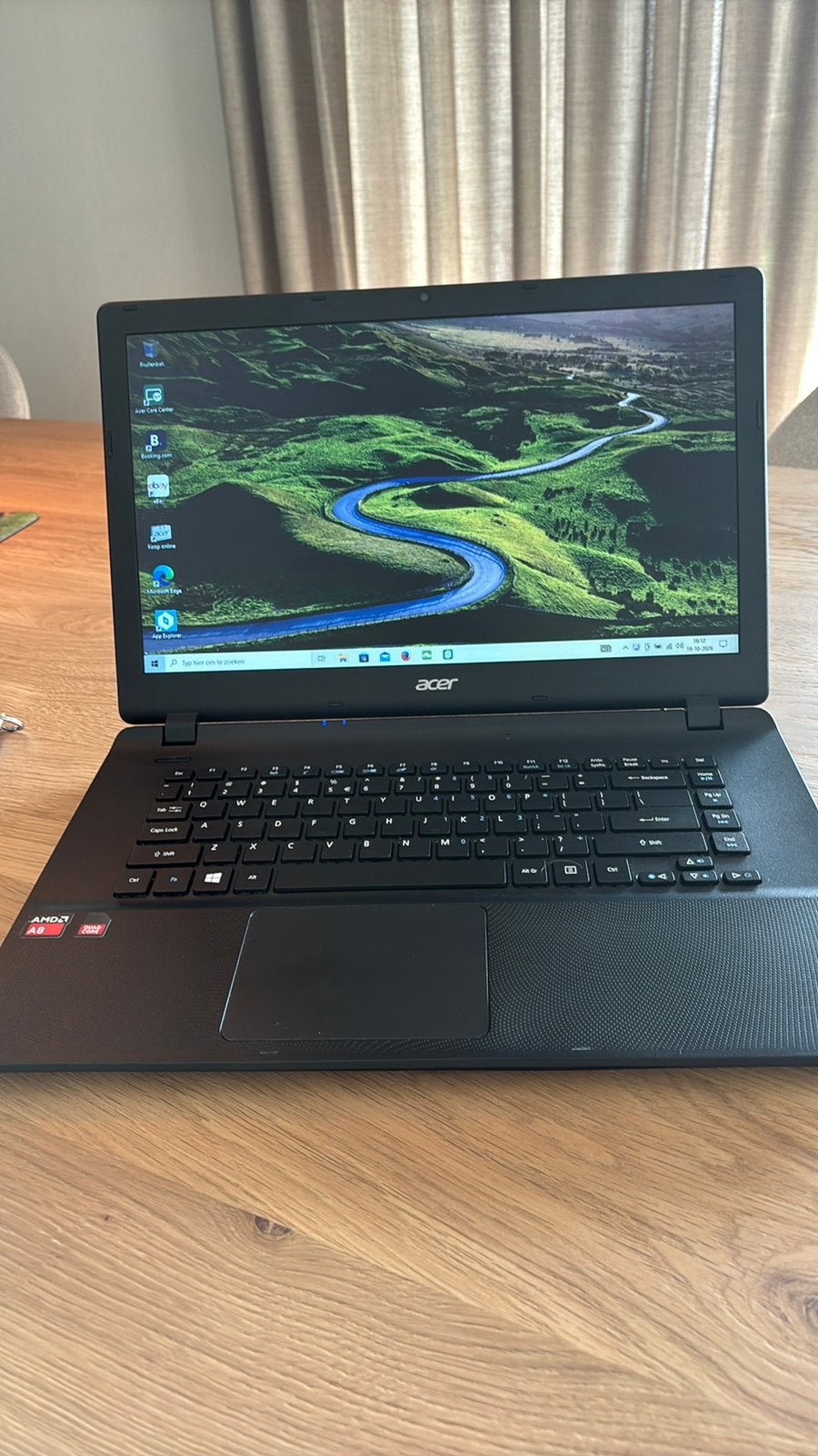 Acer Aspire ES1-521 Laptop - AMD A8, 8GB RAM, Windows 10, Ophalen, Zo goed als nieuw, 15 inch, 2 tot 3 Ghz
