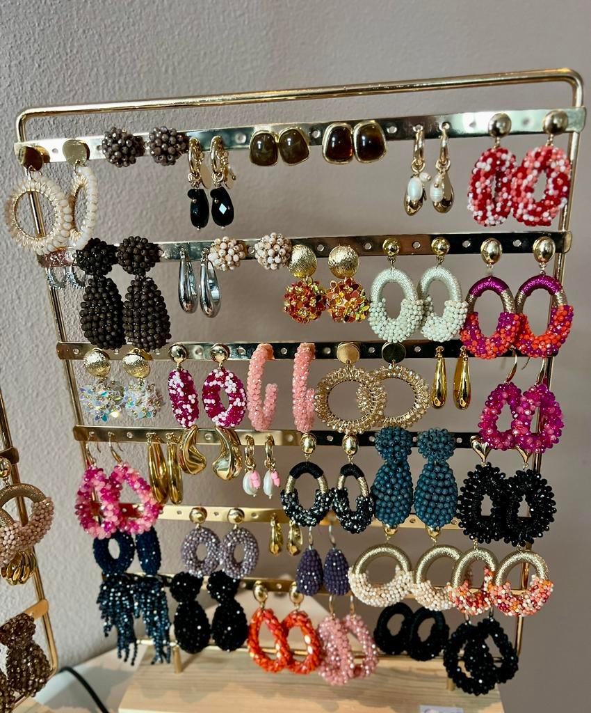 Lott gioielli oorbellen nola Amsterdam diverse paren, Overige materialen, Hangers, Overige kleuren, Nieuw