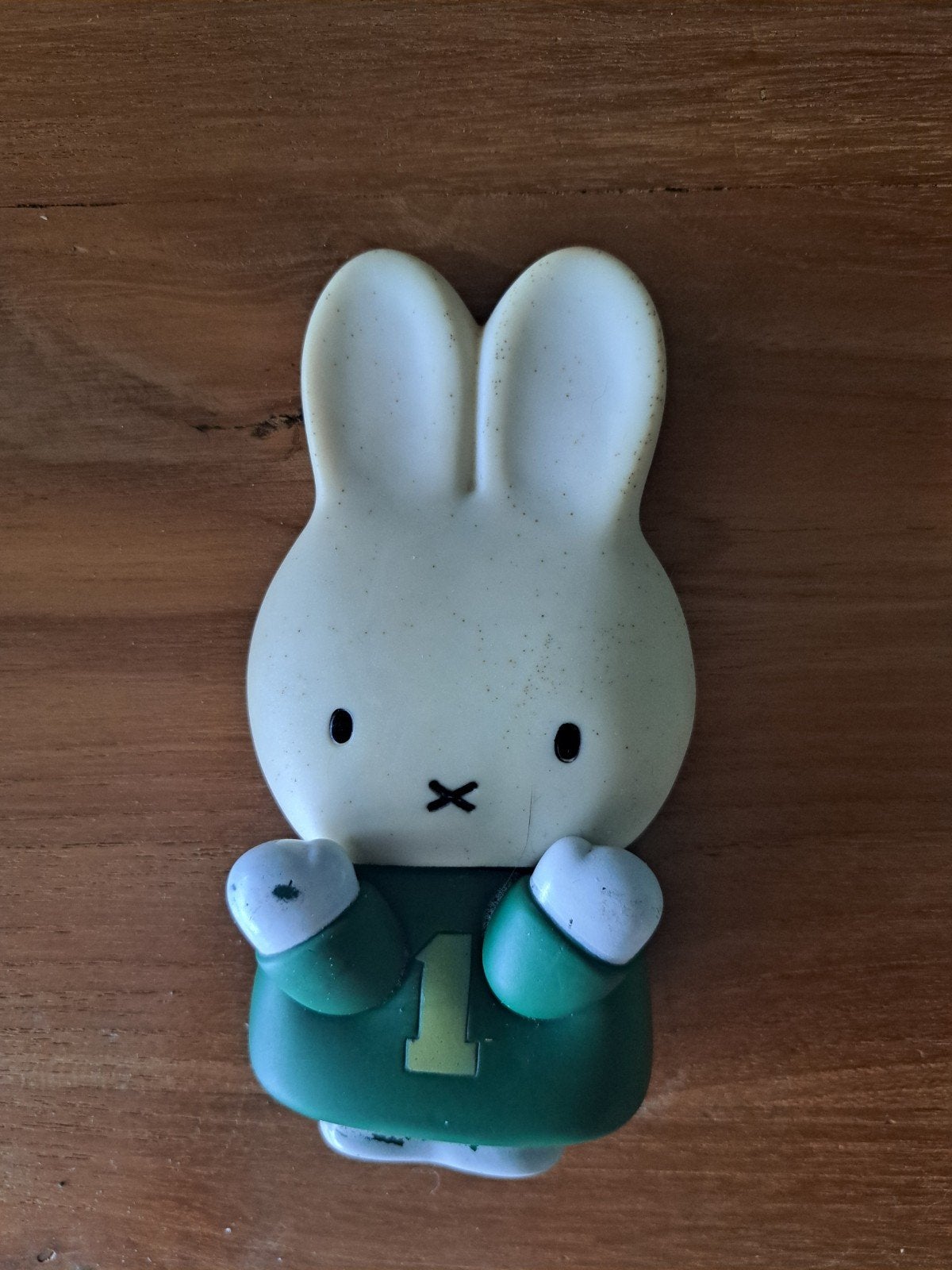 Vintage Miffy Nijntje piep figuurtj Dick Bruna 1986, Ophalen of Verzenden, Gebruikt