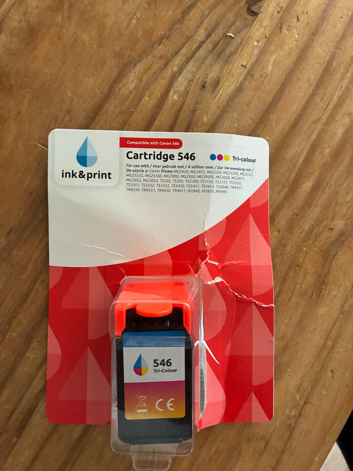 Nieuwe Canon 546 Driekleureninktcartridge - Ongebruikt, Ophalen of Verzenden, Nieuw, Cartridge