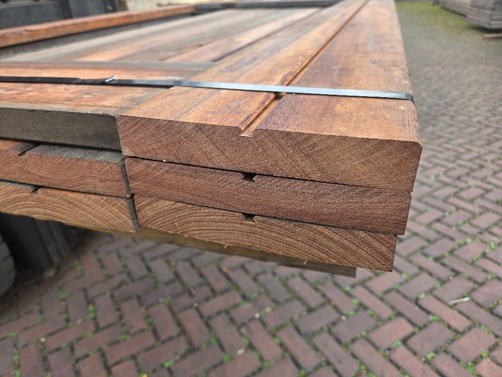 Hardhouten planken 3.0x18.5 cm - nr: HP237, Tuin en Terras, Palen, Balken en Planken, Ophalen, Planken, Nieuw, Hardhout