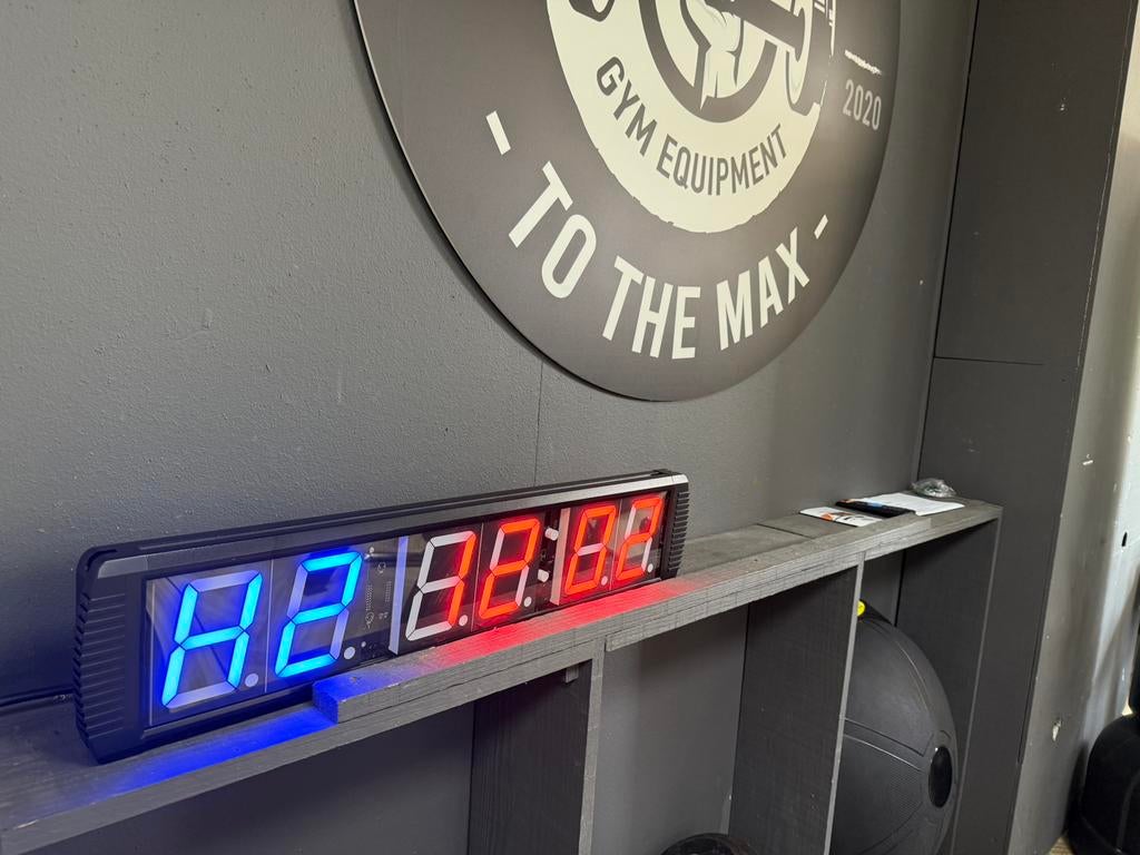 Gym Clock/Timer/CrossFit/Fitness met afstandsbediening, Overige typen, Nieuw, Ophalen of Verzenden, .