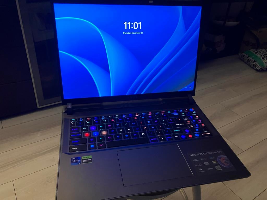 MSI Vector GP68 HX 13V - RTX 4080, i9, 16GB DDR5, Computers en Software, Windows Laptops, Met videokaart, Qwerty, Ophalen of Verzenden