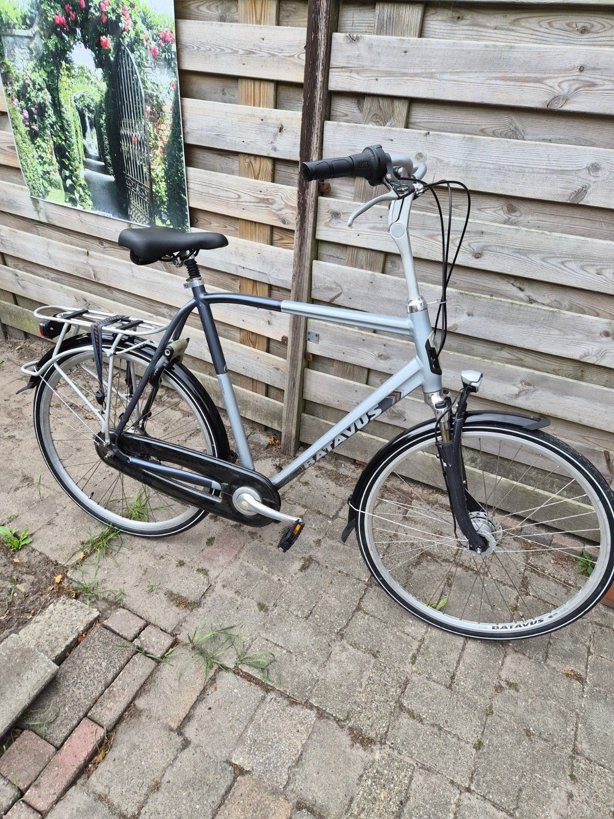 Batavus monaco 7 v herenfiets, Ophalen, Gebruikt, Versnellingen, Batavus