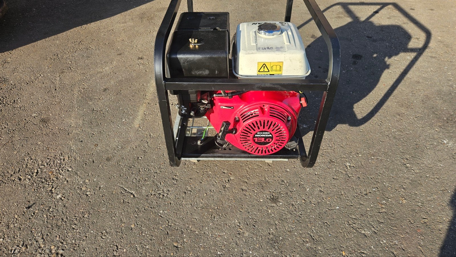 honda stroom aggregaat  7/5 kv, Tuin en Terras, Ophalen, Benzine