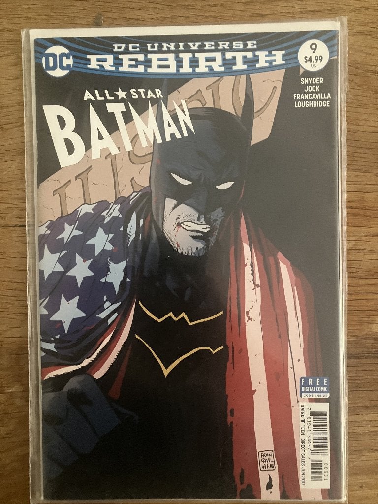 All-Star Batman #9 (DC Rebirth, 2017), Boeken, Strips | Comics, Eén comic, Verzenden, Zo goed als nieuw, Amerika