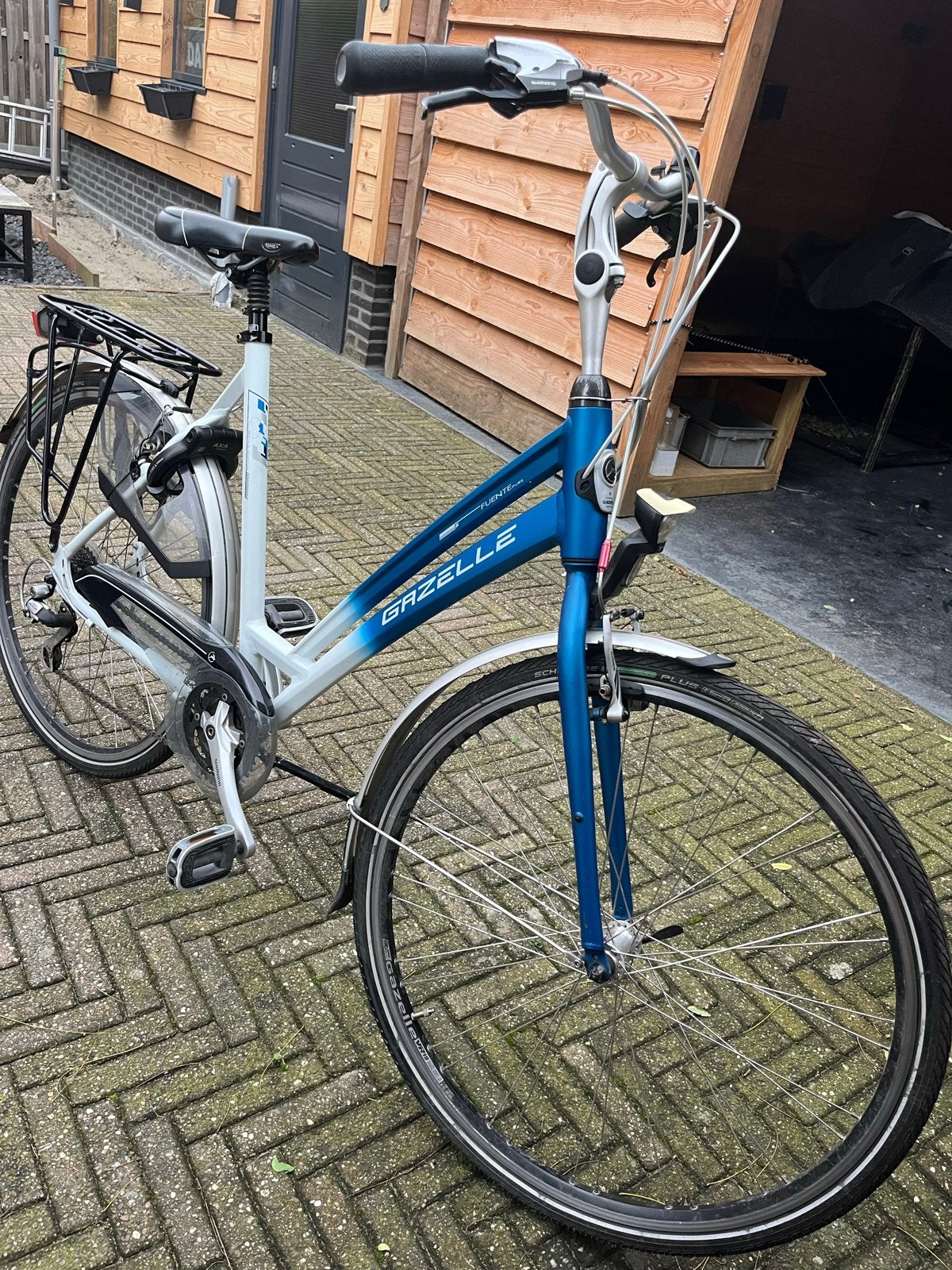 Mooie Gazelle Fuente Damesfiets (Maat 57), Ophalen, Gebruikt, Versnellingen, 56 cm of meer