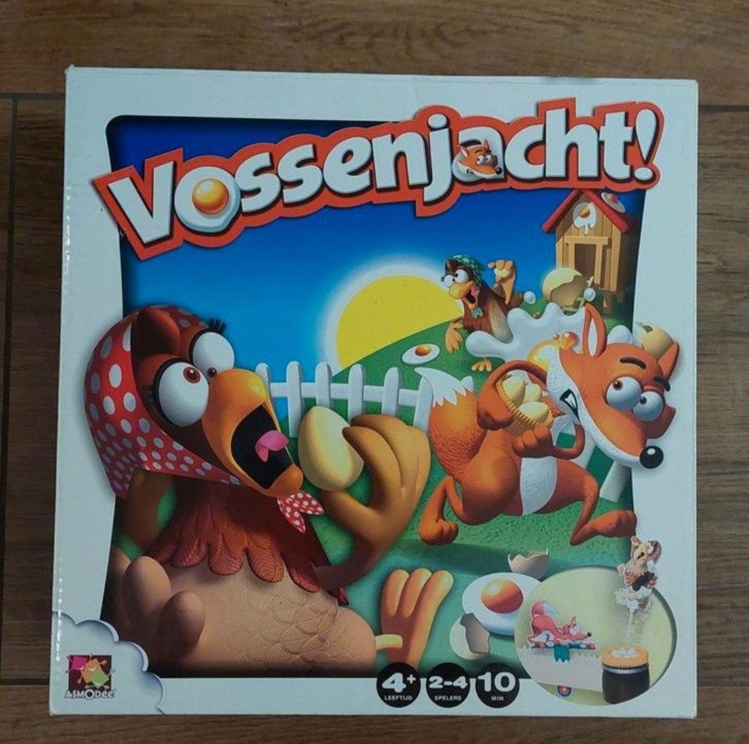 Vossenjacht spel compleet, Ophalen of Verzenden, Zo goed als nieuw