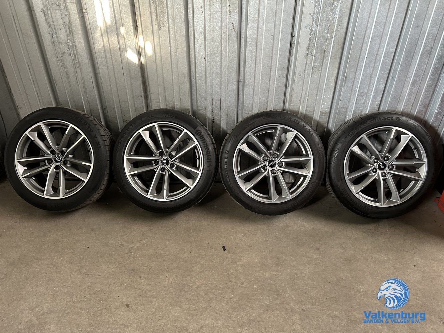 5-6mm! Originele Audi Q3 SQ3 F3 83A Audi Sport 19 inch antra, 19 inch, Gebruikt, 255 mm, -
