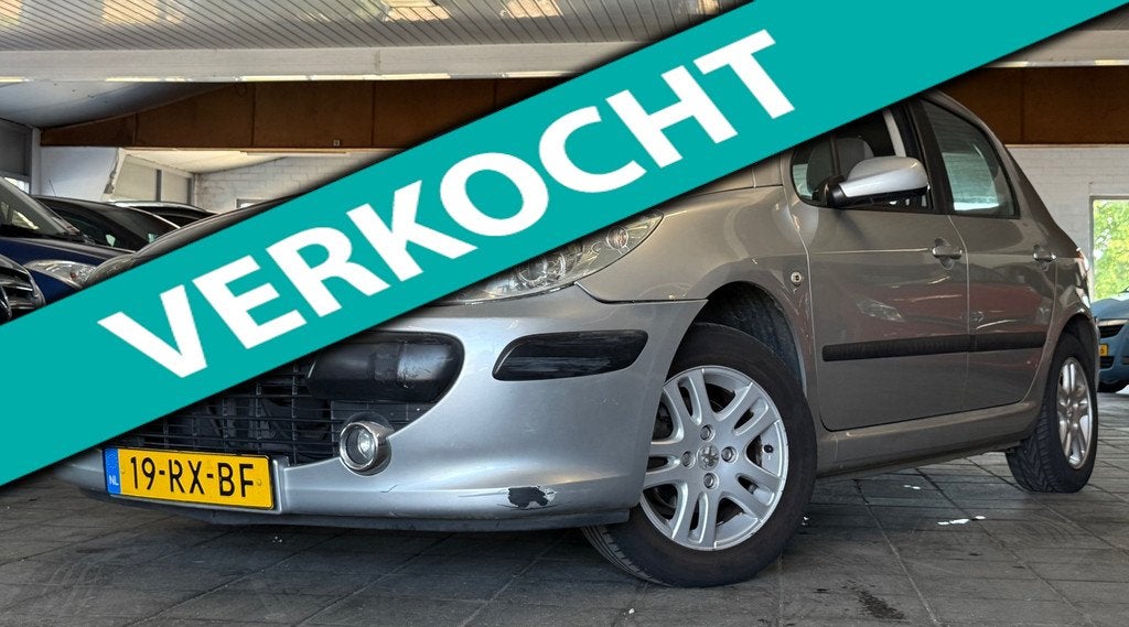 Peugeot 307 1.6-16V XT|APK02-27|NweDBriem|Nettestaat|Airco|C, Voorwielaandrijving, Stof, Gebruikt, 4 cilinders