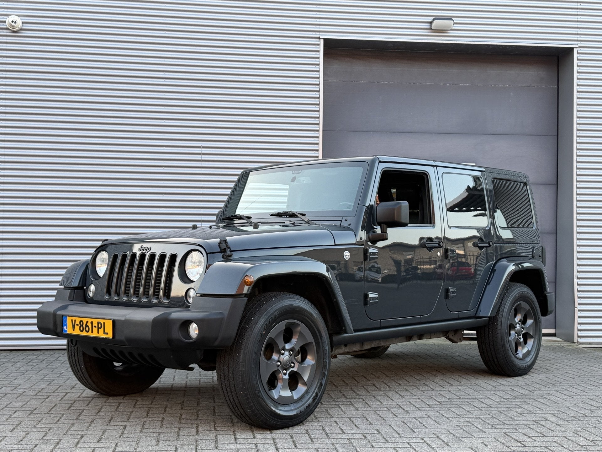 Jeep Wrangler 2.8 CRD Night Eagle I Aut. I Hardtop I 4wd I G, Gebruikt, 4 cilinders, Leder en Stof, Bedrijf