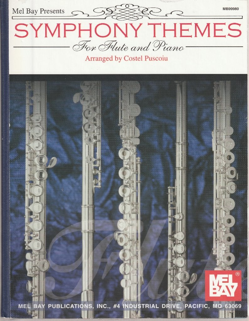Symphony Themes for Flute and Piano, Muziek en Instrumenten, Ophalen of Verzenden, Artiest of Componist, Klassiek, Dwarsfluit of Piccolo