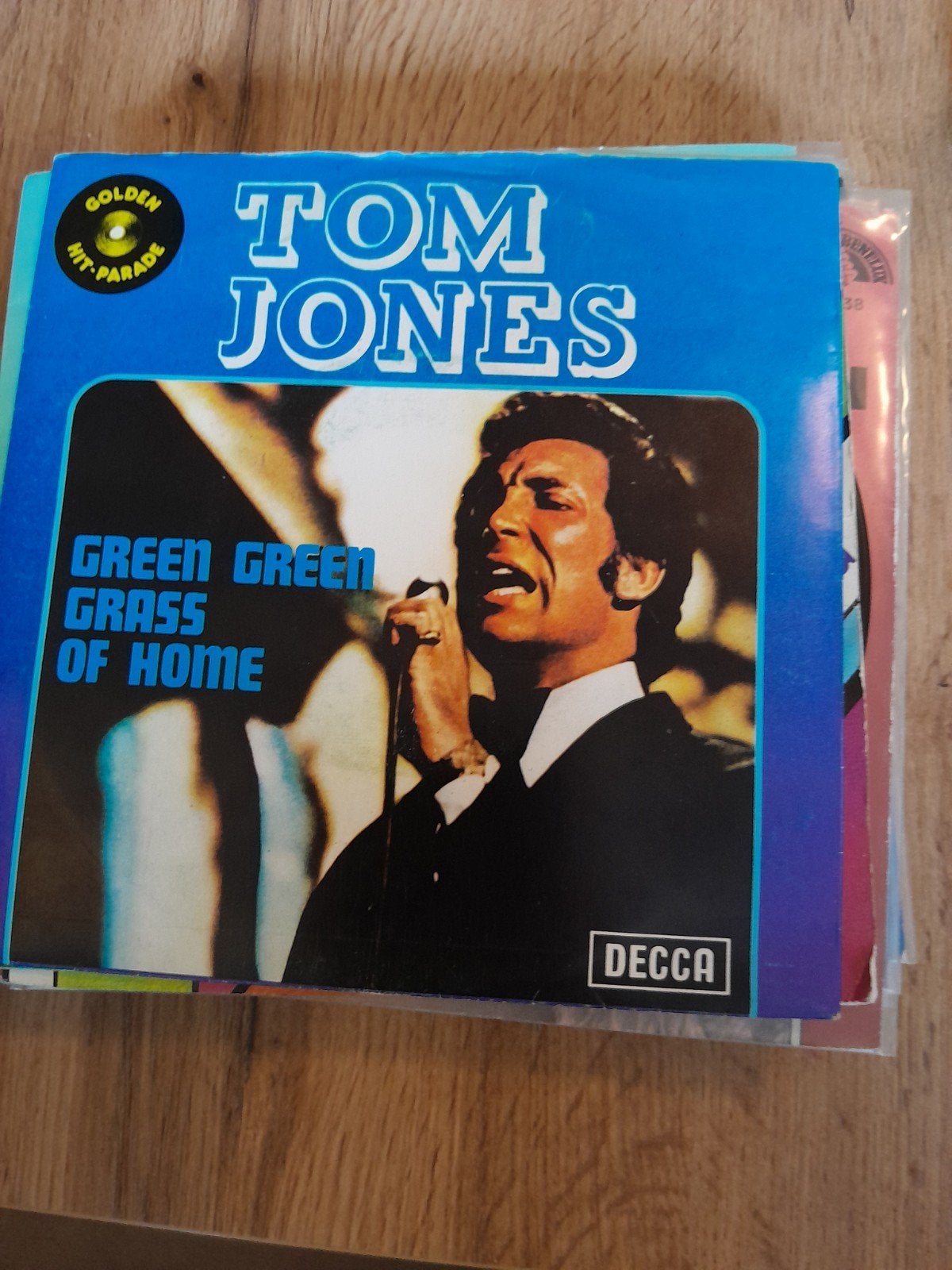 Tom jones 7 inch green green grass of home, Cd's en Dvd's, Vinyl Singles, Ophalen of Verzenden, Zo goed als nieuw, Pop