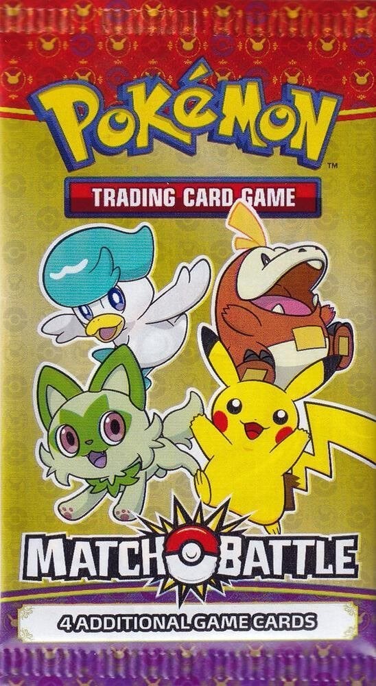Pokémon McDonalds 2023 Match Battle Booster Pack, Ophalen of Verzenden, Nieuw, Booster, Foil